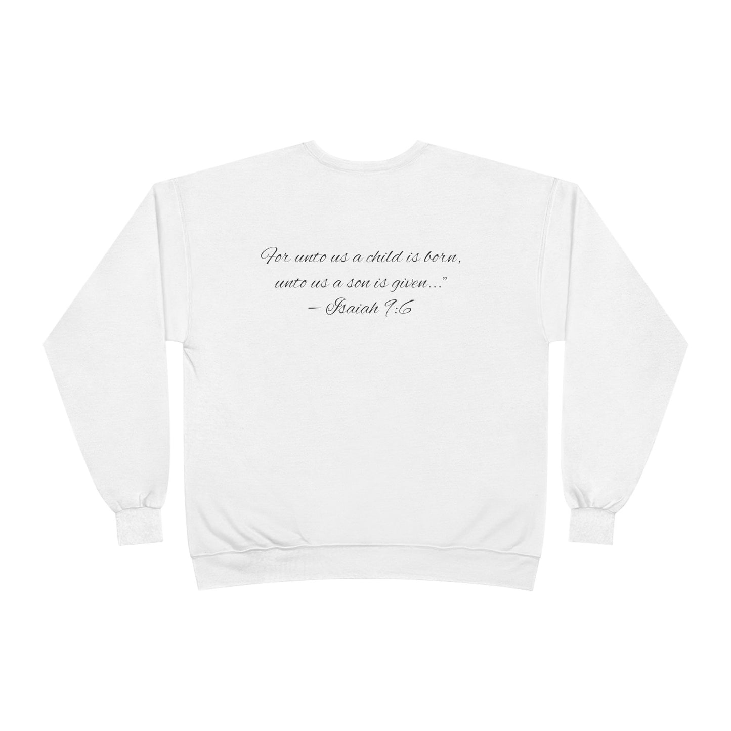 Adorned in Joy Crowned in Grace crewneck sweatshirt |Holiday