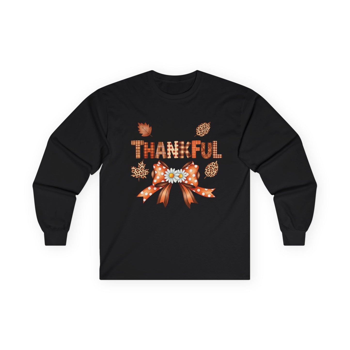 Thankful Fall Vibes Thanksgiving Sweatshirt, Fall Thankful Long Sleeve Tee, Autumn Gratitude Shirt, Thanksgiving Attitude Top, Unisex Fall