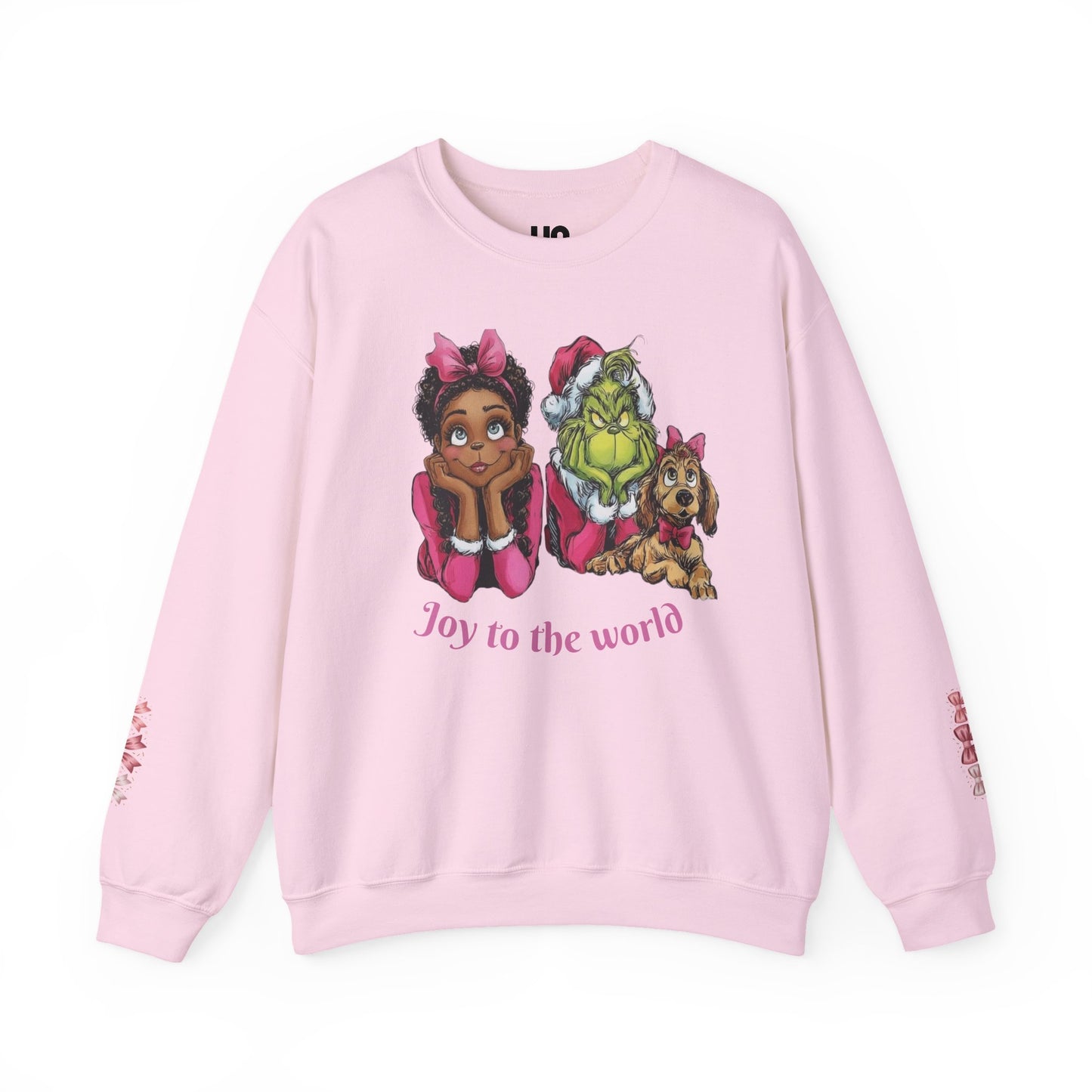 Who Girl Grinch and Max Waiting for Christmas Sweatshirt | Cute Holiday Design